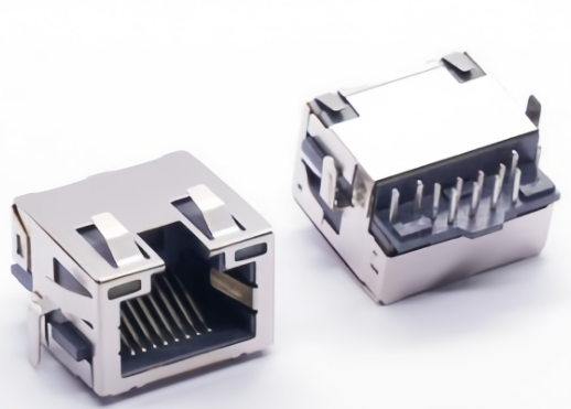 RJ45 Socket : Recessed depth 3.0 mm,Metal housing,With LED lights
